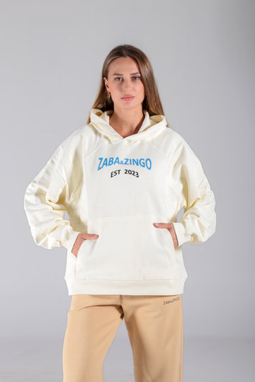WOMEN'S COMBED COTTON OVERSIZE HOODIE