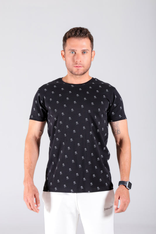 HERREN MODERN FIT PRINT T-SHIRT T16