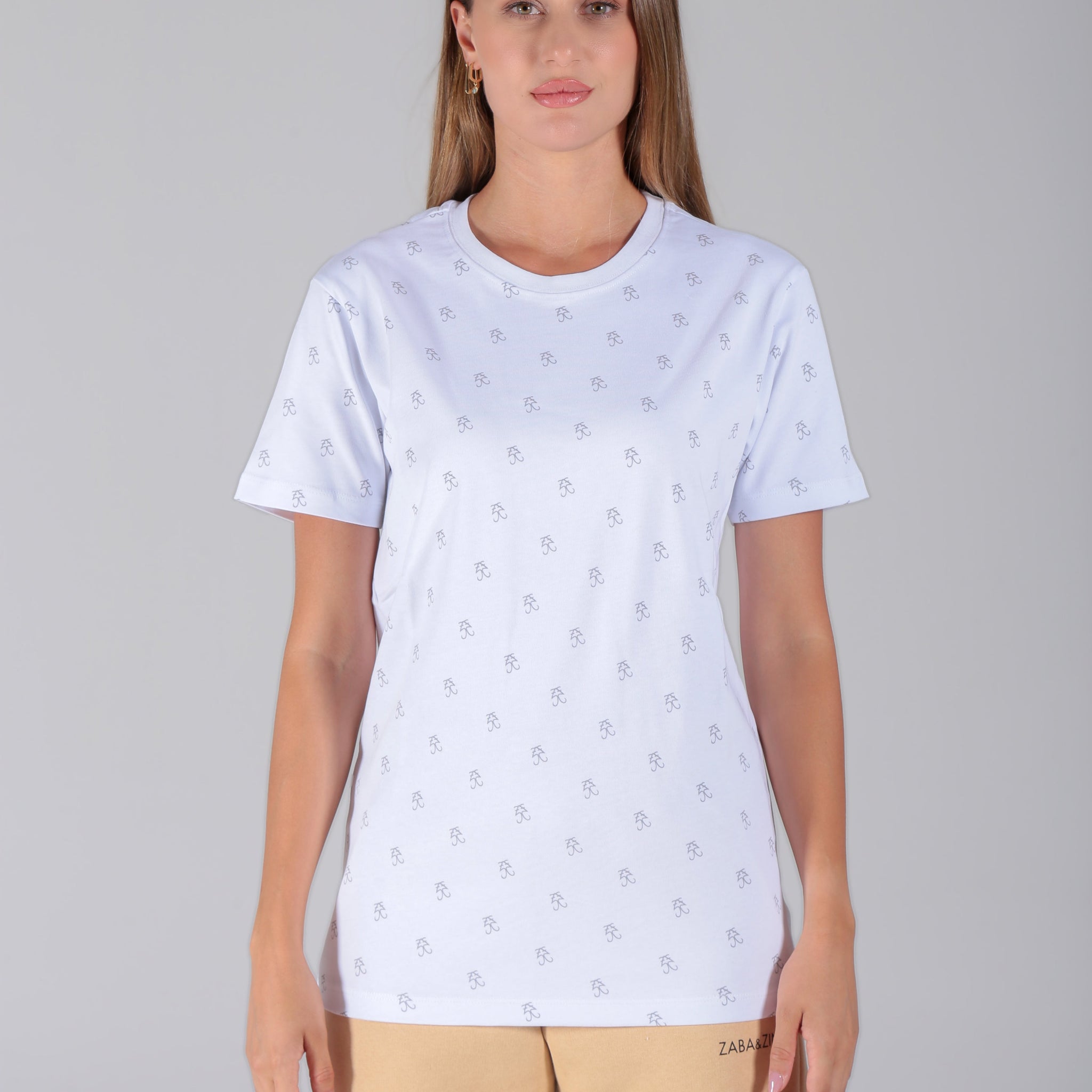 DAMEN MODERN FIT PRINT T-SHIRT T24