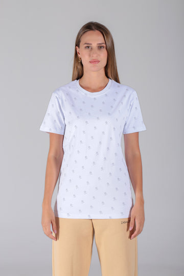 DAMEN MODERN FIT PRINT T-SHIRT T24