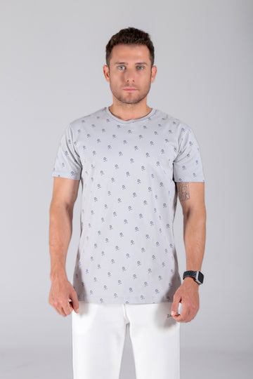 HERREN MODERN FIT PRINT T-SHIRT T17