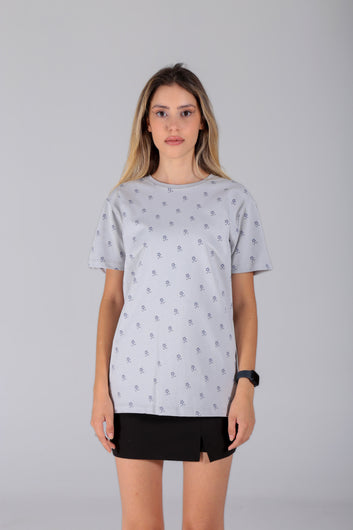 DAMEN MODERN FIT PRINT T-SHIRT T22