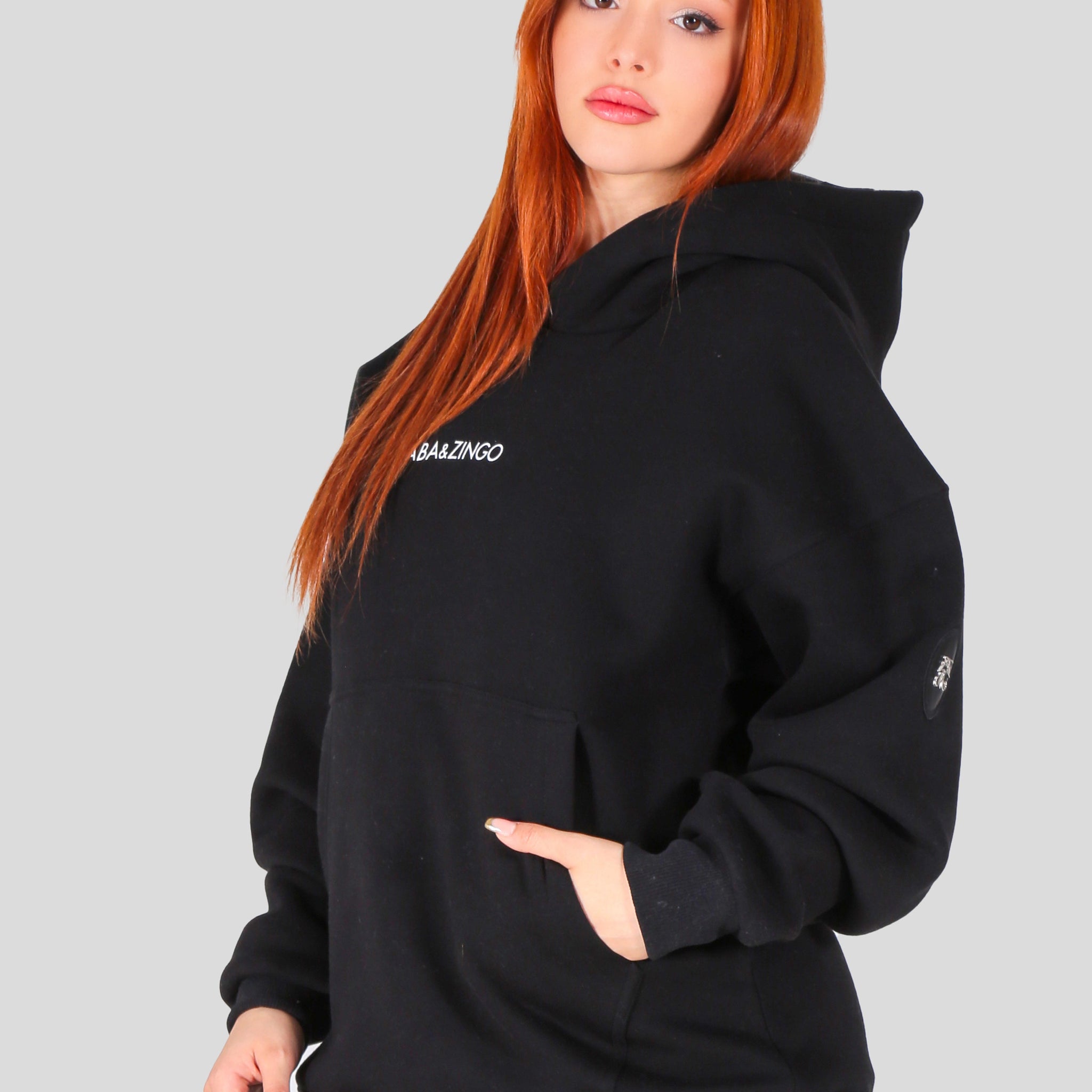 DAMEN HEAVY OVERSIZE HOODIE D8